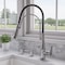 Alfi Brand ALFI brand AB5006-BSS Modern Round Brushed SS Soap Dispenser AB5006-BSS - alternate 4